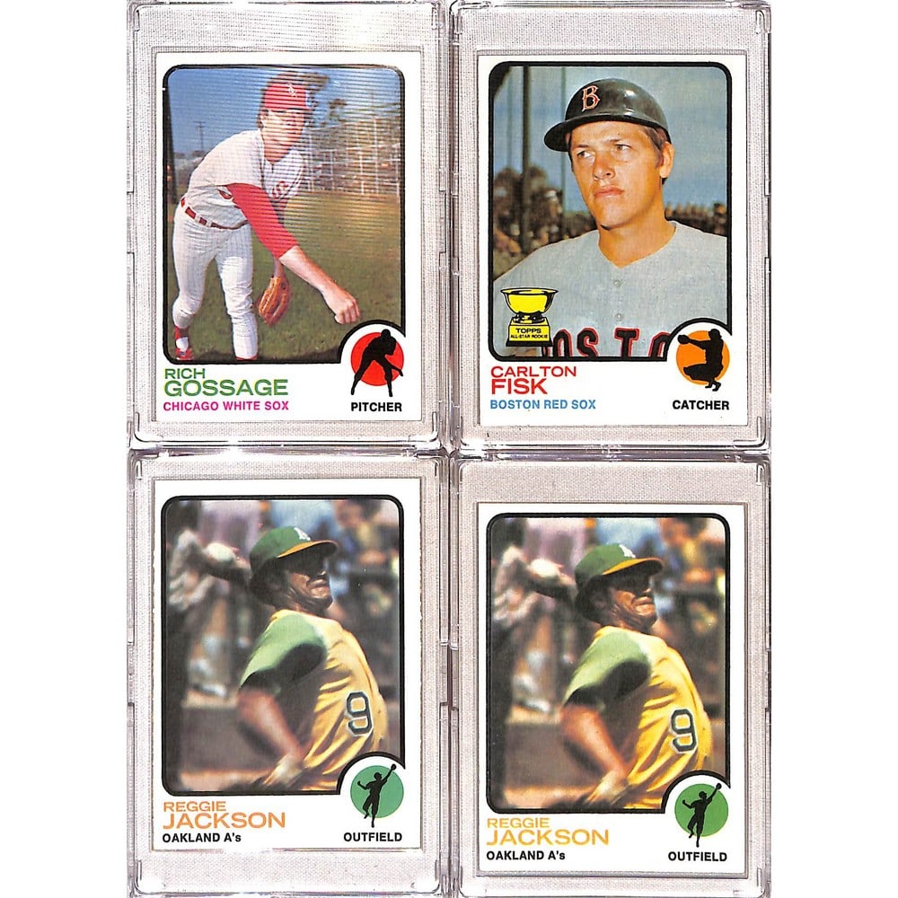 (4) 1973 Topps Baseball Stars/hof (1 of 2)