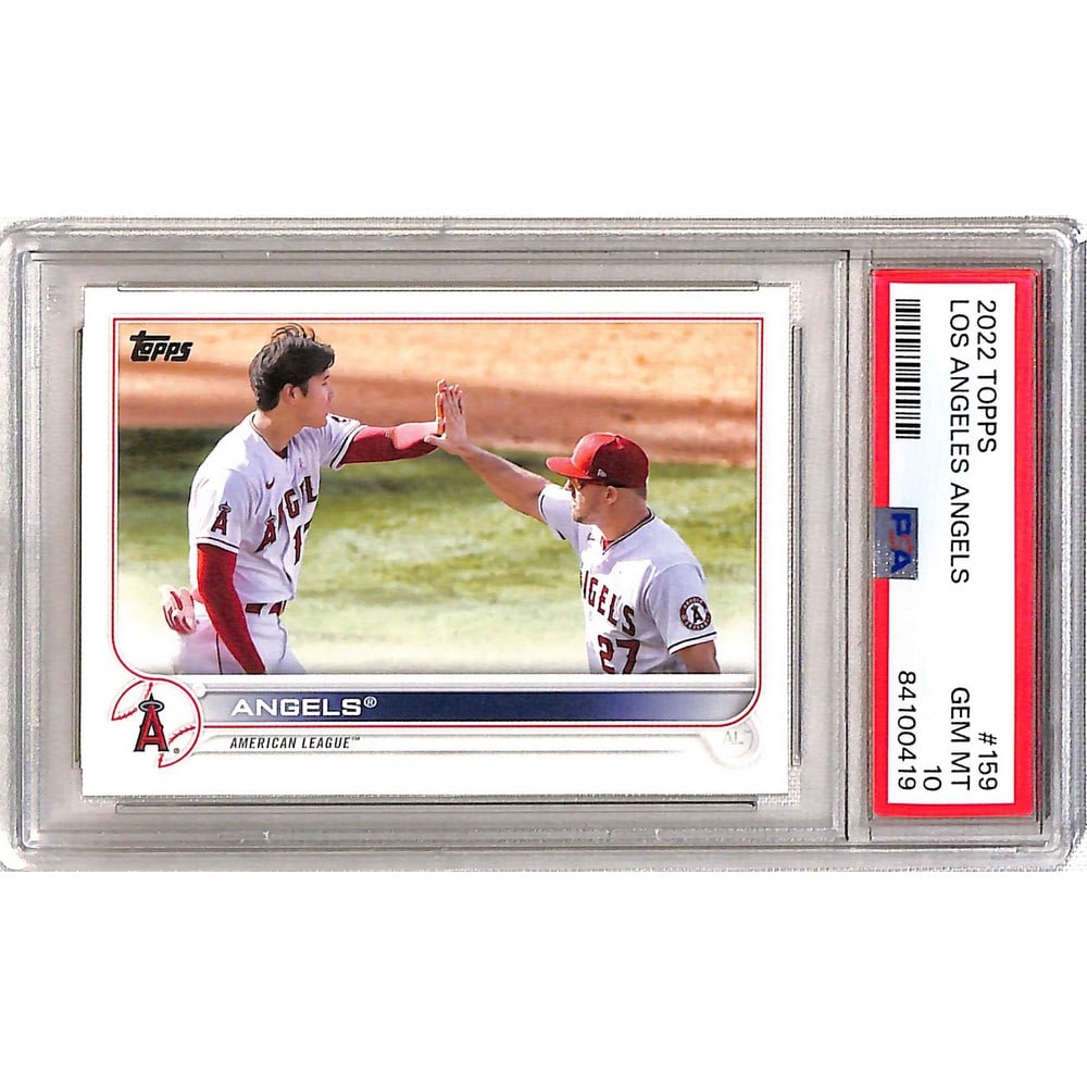 2022 Topps Shohei Ohtani/mike Trout Psa 10 (1 of 2)
