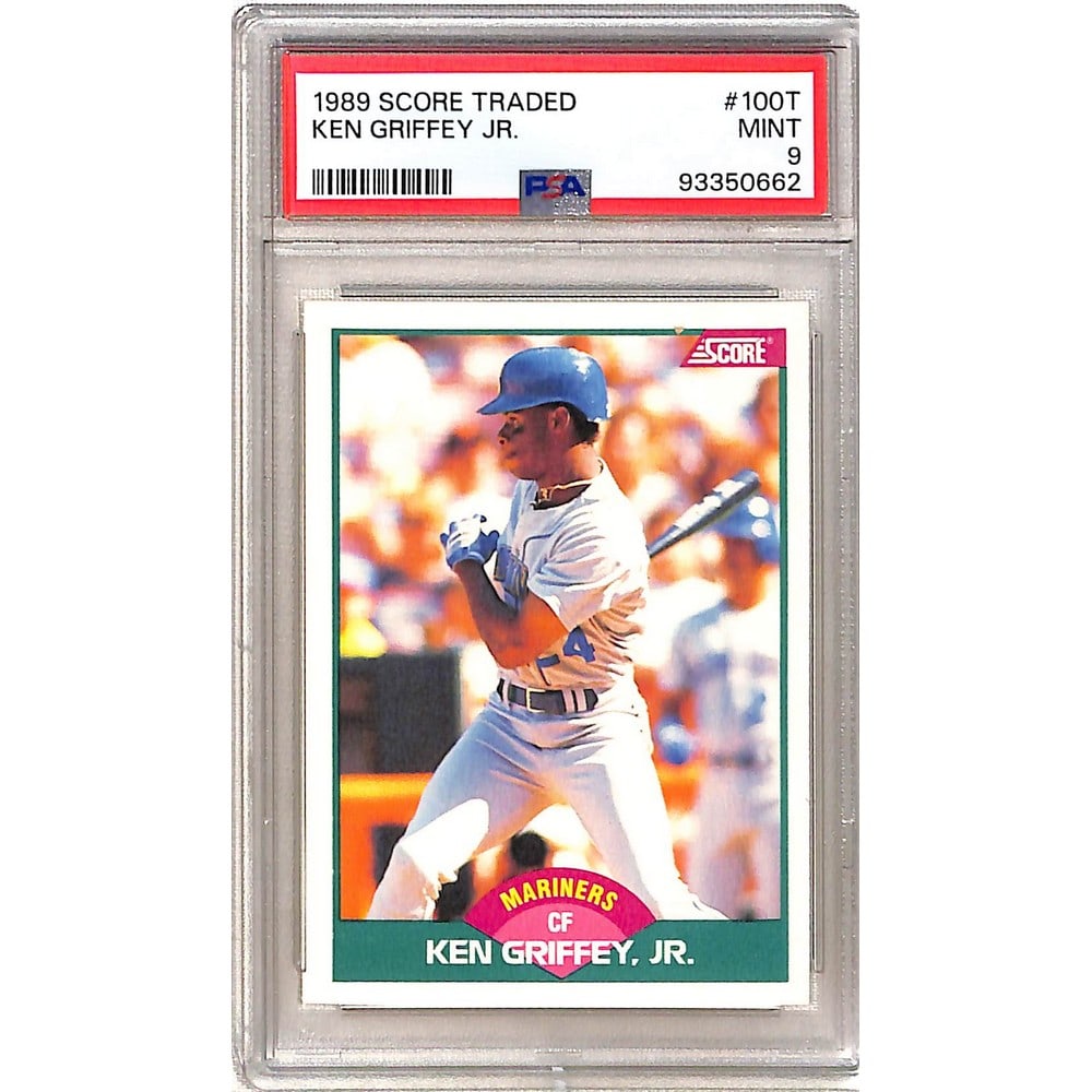 1989 Score Traded Ken Griffey Jr. Rookie Psa 9 (1 of 2)