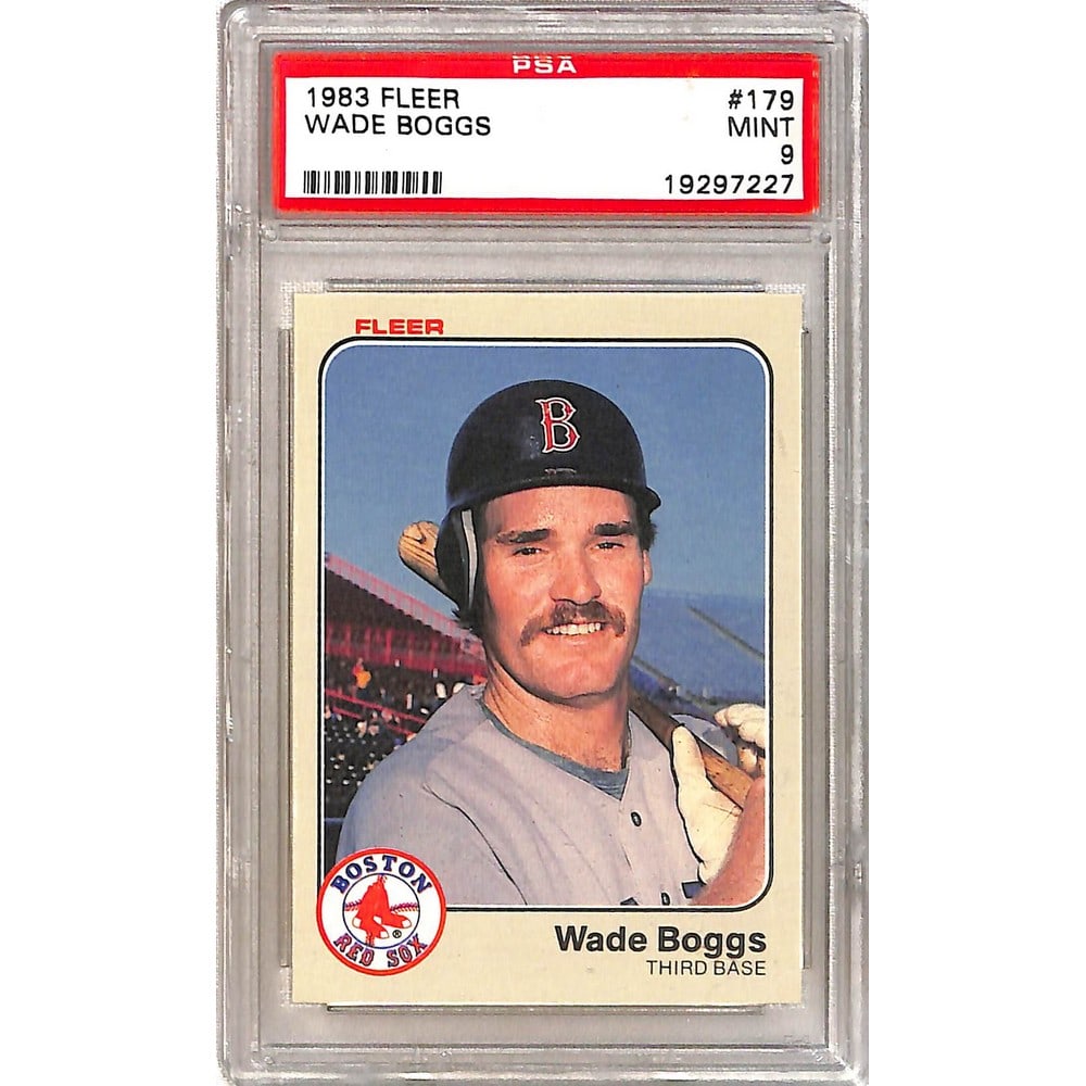 1983 Fleer Wade Boggs Rookie Psa 9 (1 of 2)