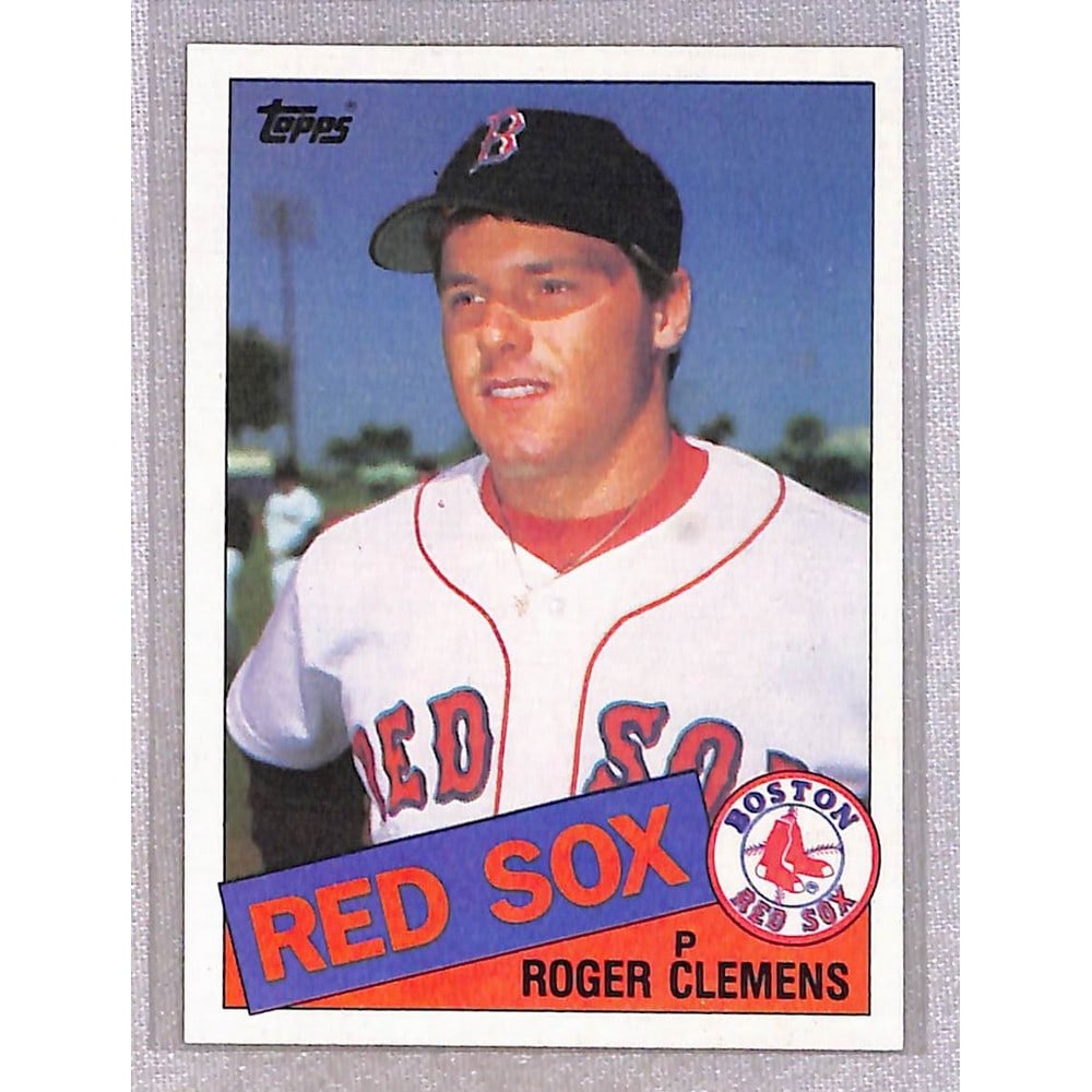 1985 Topps Hi Grade Roger Clemens Rc: 1985 Topps Hi Grade Roger Clemens Rc