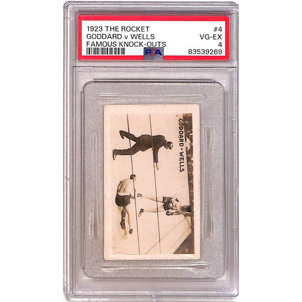 1923 The Rocket Boxing #4 Psa 4: 1923 The Rocket Boxing #4 Psa 4