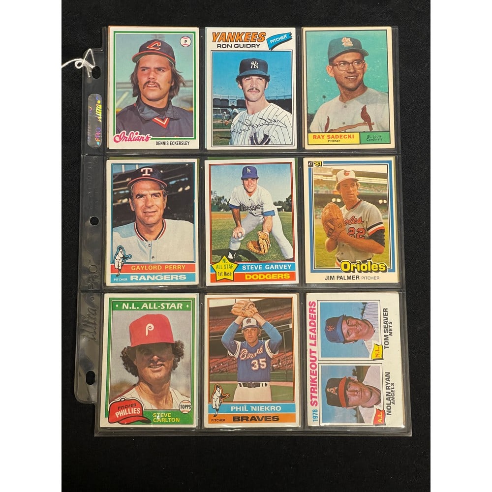 (18) Different Vintage Baseball Cards (1 of 2)