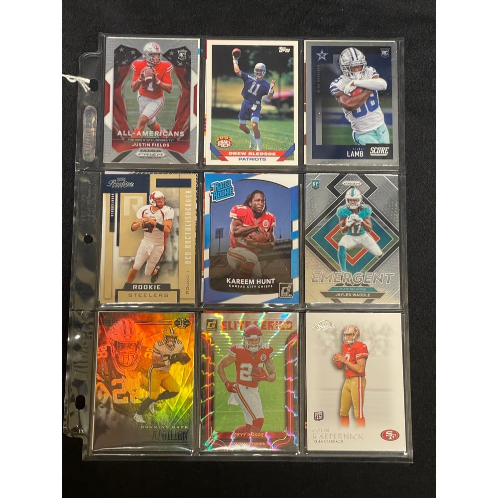 (18) Different High Grade Football Rookies (1 of 2)