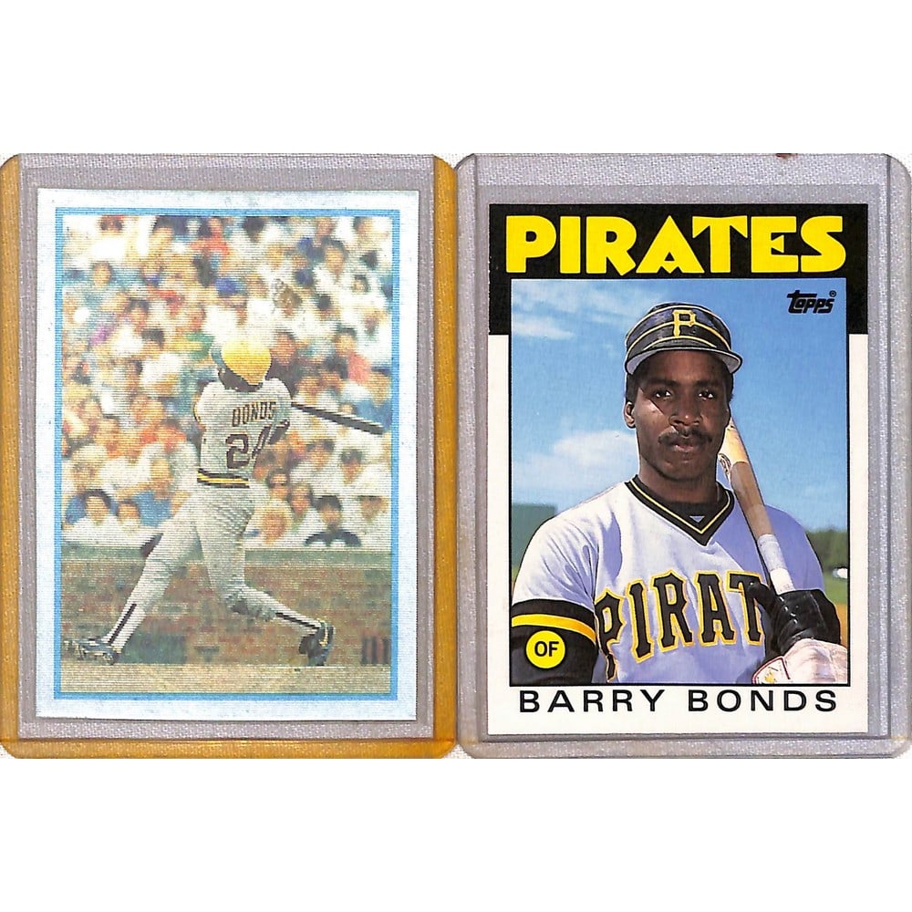 (3) Different Barry Bonds Rookie Card (1 of 4)