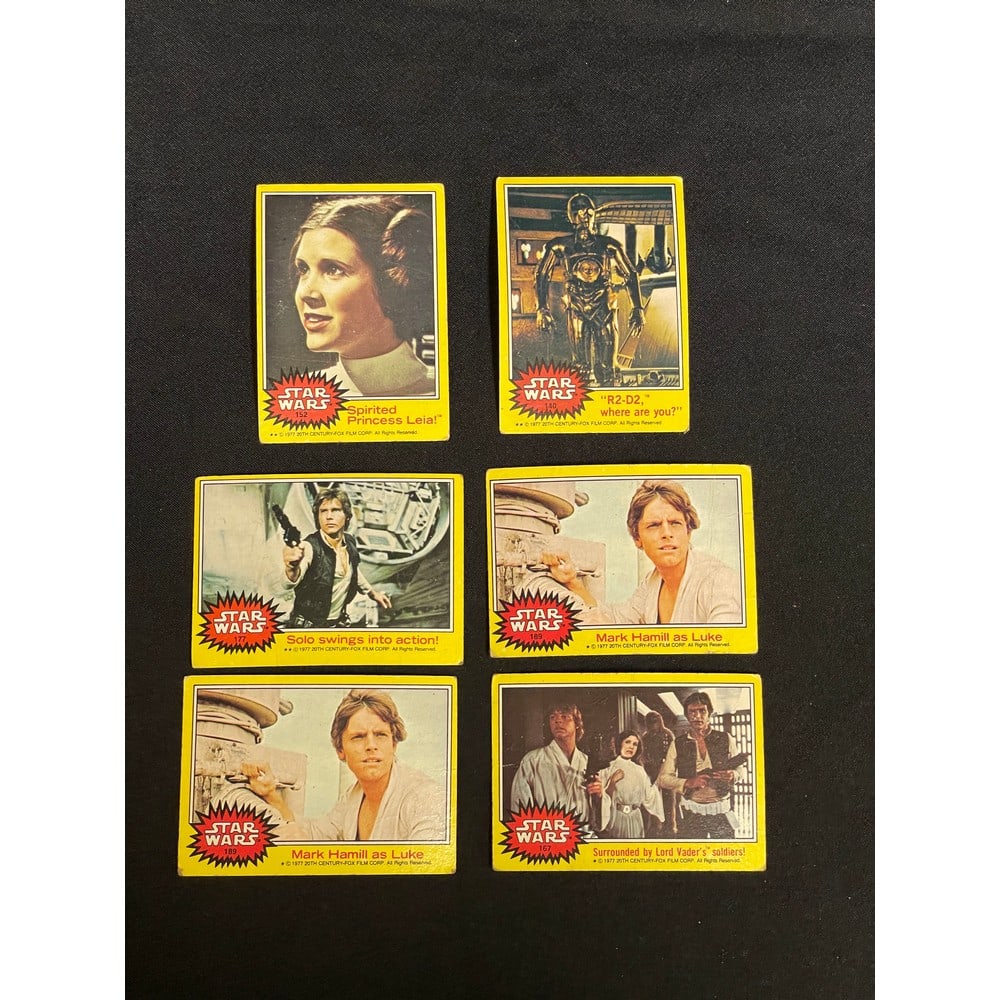 (43) 1977 Topps Star Wars Cards (1 of 3)
