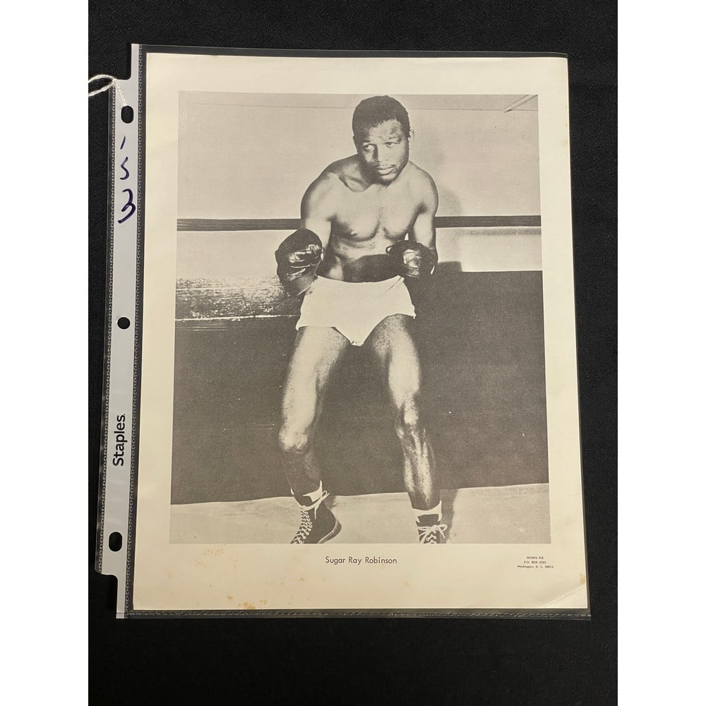 Vintage Sport Pix Sugar Ray Robinson Premium 8x10: Vintage Sport Pix Sugar Ray Robinson Premium 8x10