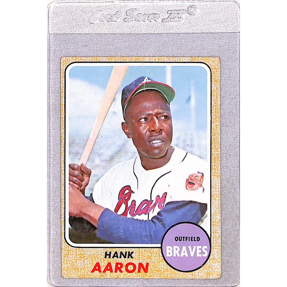 1968 Topps Hank Aaron (1 of 2)