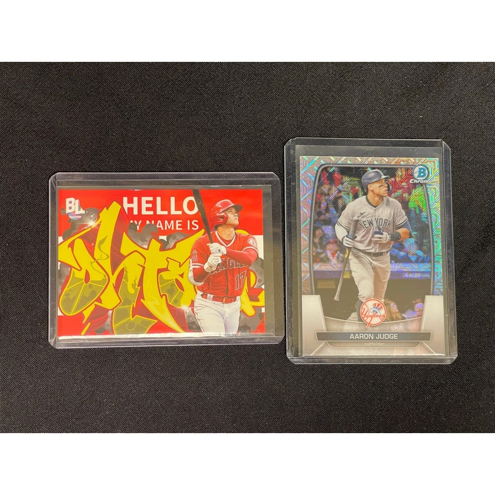Aaron Judge/shohei Ohtani Insert Cards (1 of 2)