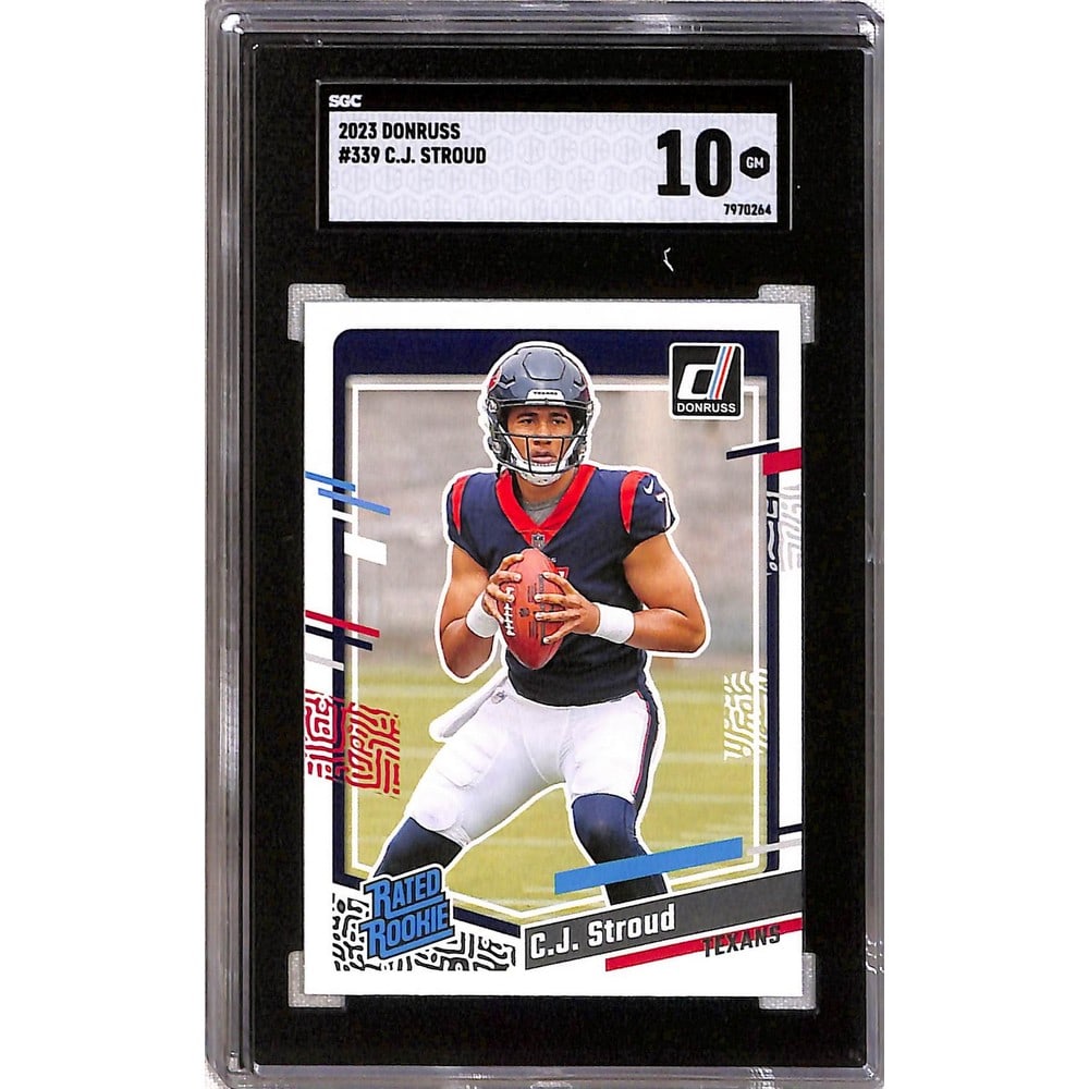 2023 Donruss Cj Stroud Rookie Sgc 10 (1 of 2)