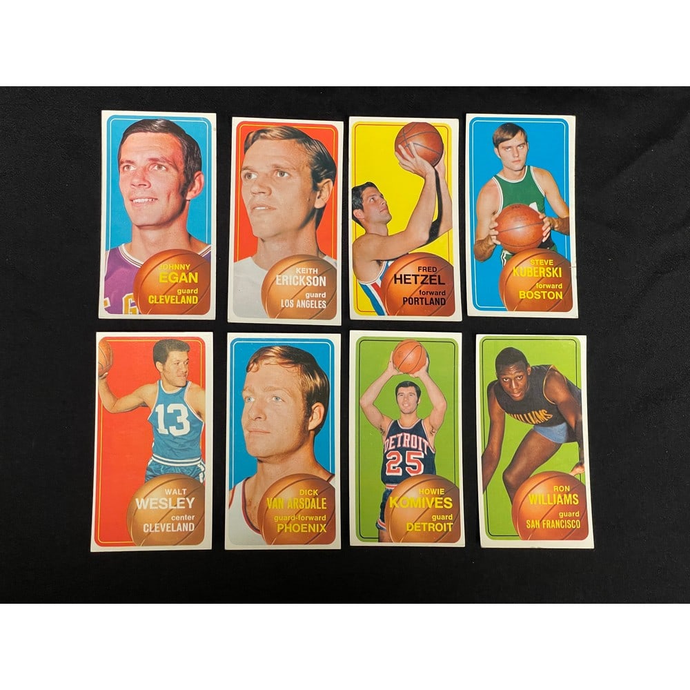(35) 1969-70 Topps Basketball Cards (1 of 3)