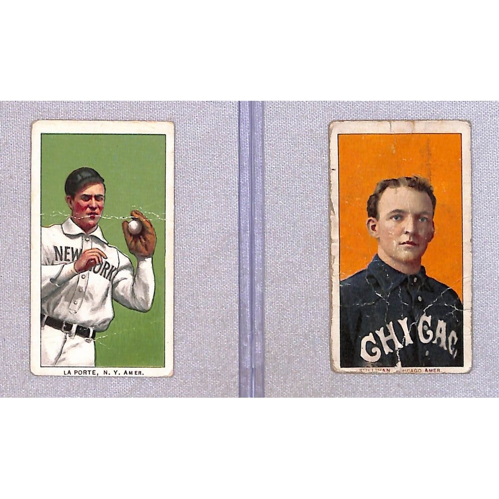 (2) Low Grade 1909-11 T206 Cards (1 of 2)