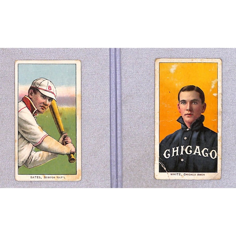 (2) Low Grade 1909-11 T206 Cards (1 of 2)