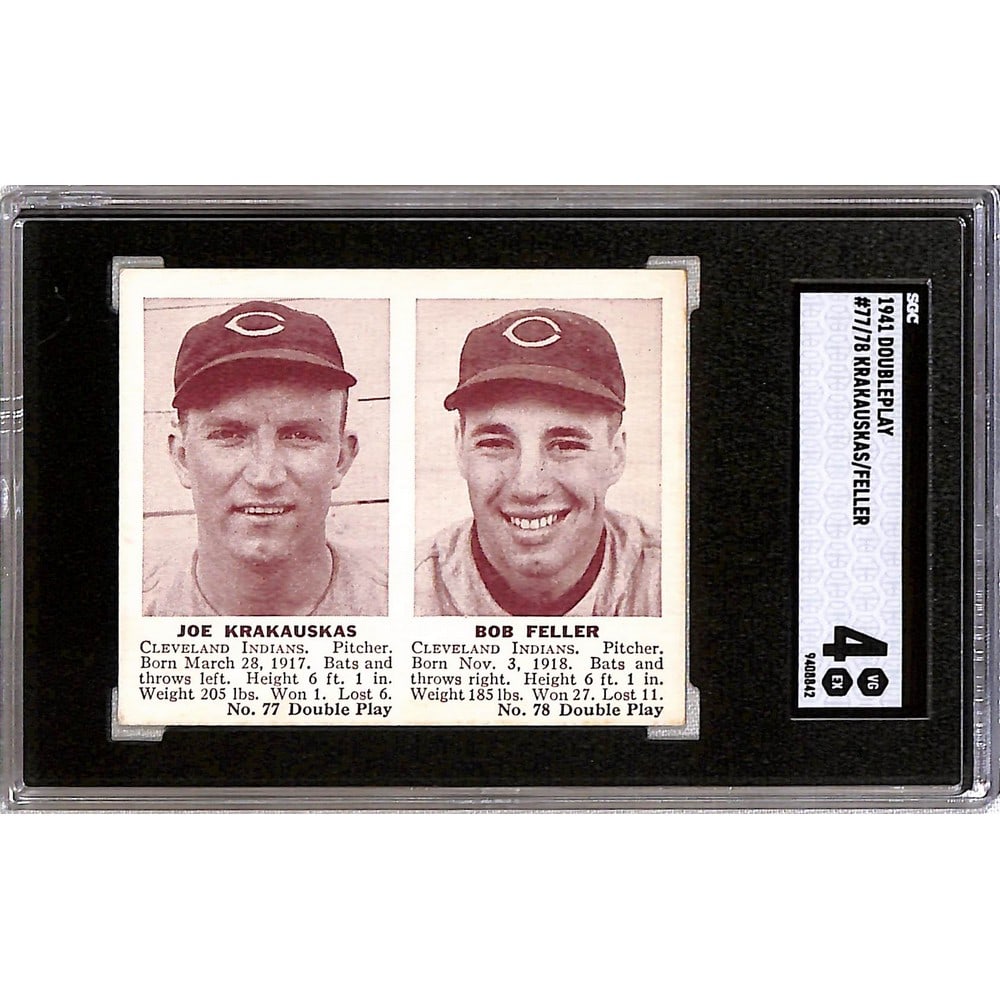 1941 Double Play Bob Feller Sgc 4 (1 of 2)