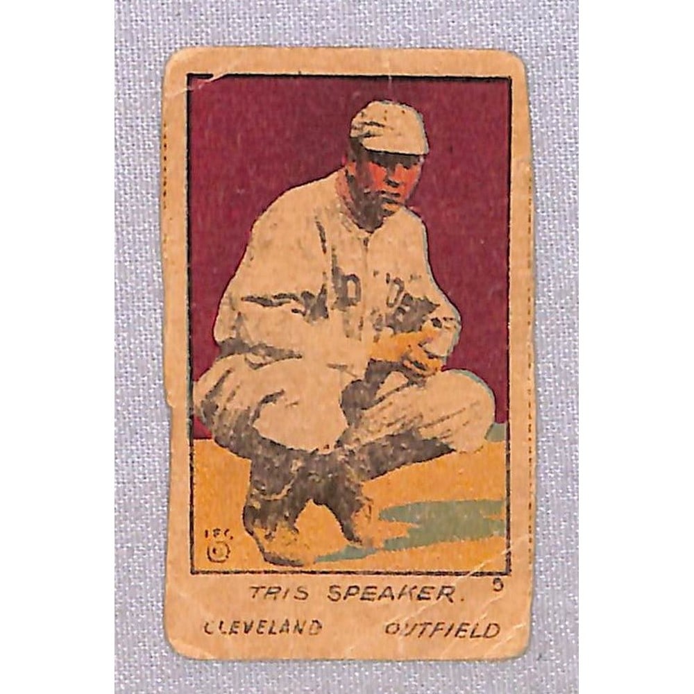 1920 W 516-1 Tris Speaker Strip Card (1 of 2)