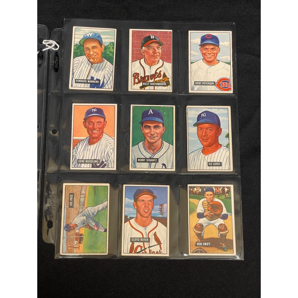 (18) 1951 Bowman Baseball Cards (1 of 2)
