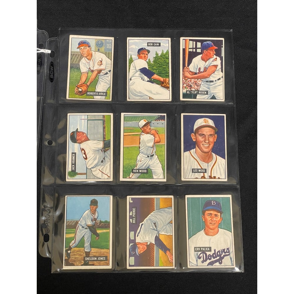 (18) 1951 Bowman Baseball Cards (1 of 2)
