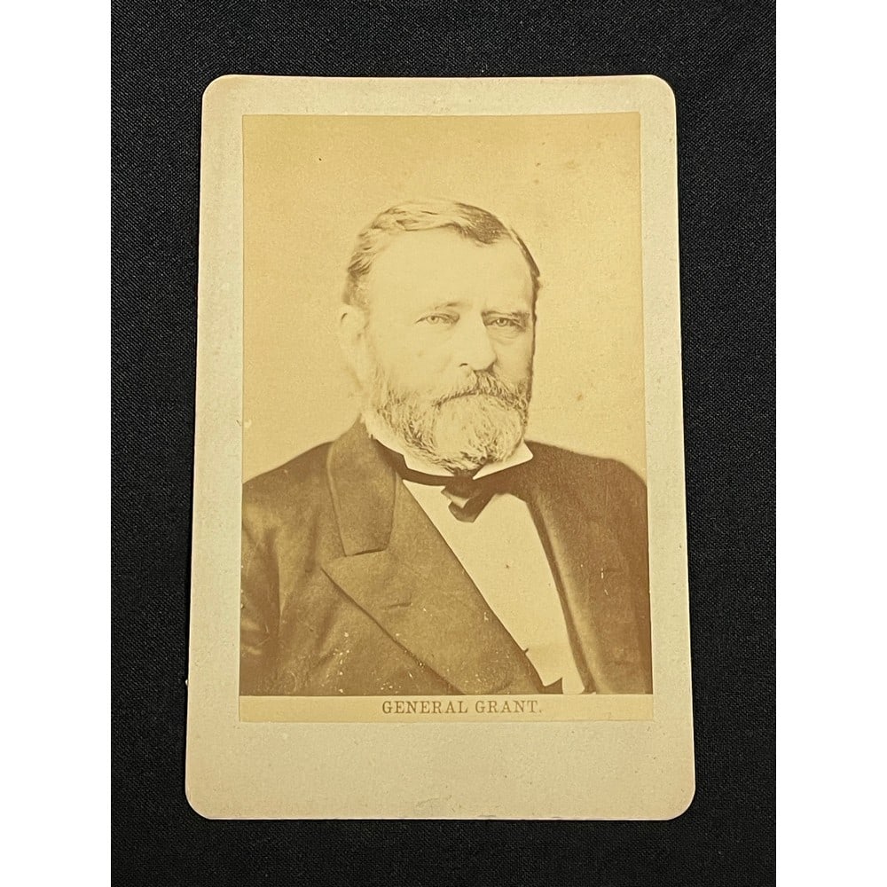 Circa 1890 Ulysses S. Grant Cabinet Card 6.5x4 (1 of 2)