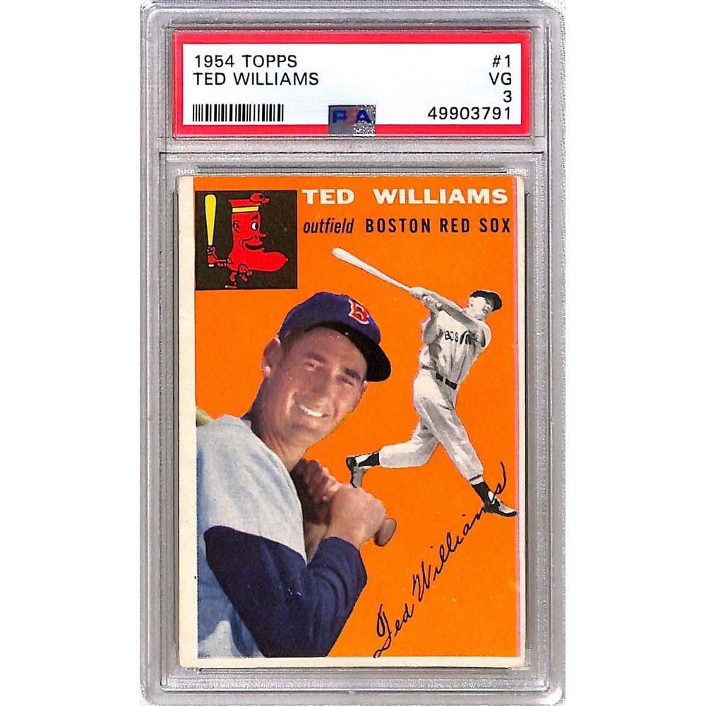 1954 Topps Ted Williams Psa 3 (1 of 2)