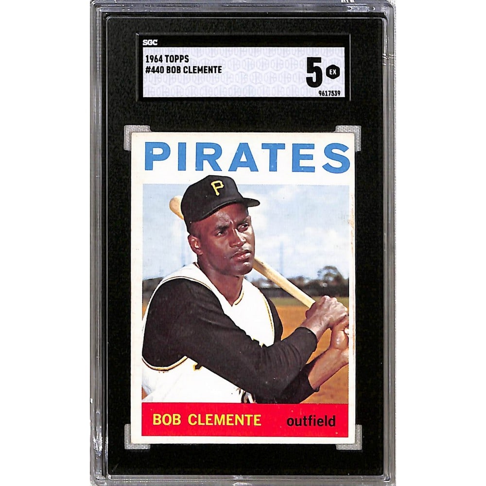 1964 Topps Roberto Clemente Sgc 5 (1 of 2)