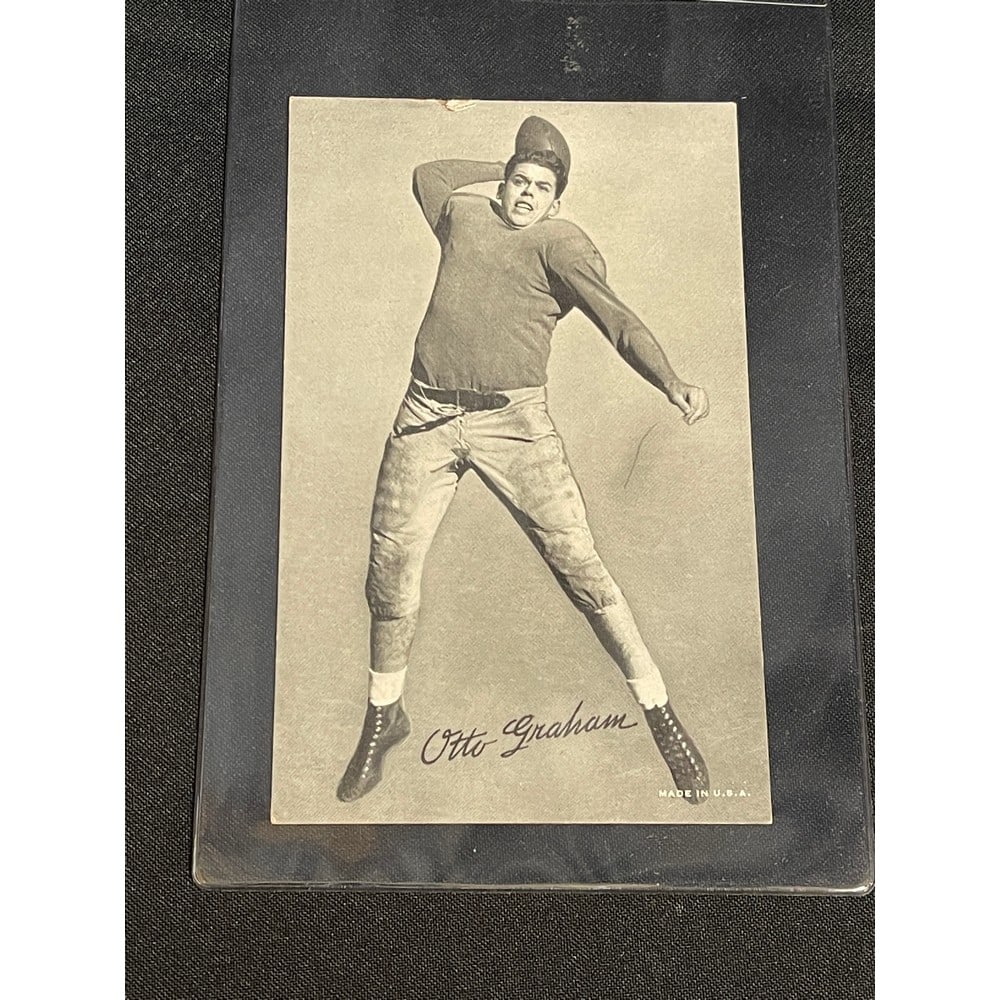 1950 Exhibit Football Card Otto Graham (1 of 2)