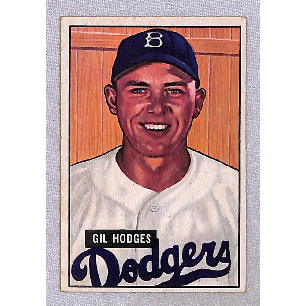 1951 Bowman Gil Hodges: 1951 Bowman Gil Hodges