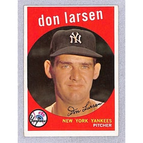 1959 Topps #205 Don Larsen