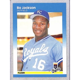 1987 Fleer Bo Jackson Rookie Mint