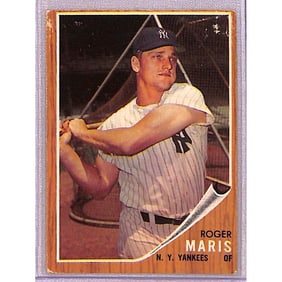 1962 Topps Roger Maris