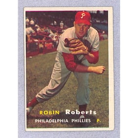 1957 Topps #14 Robin Roberts