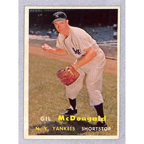 1957 Topps #200 Gil Mcdougald