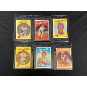 (23) 1959 Topps Baseball High Number Cards