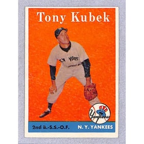 1958 Topps #393 Tony Kubek