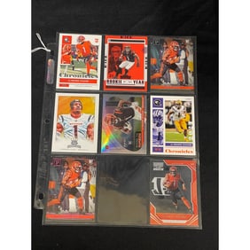 (8) High Grade Ja'marr Chase Rookies