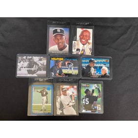 (8) Vintage Michael Jordan Baseball Cards