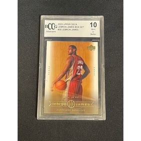 2003 Upper Deck Lebron James Rookie Bccg 10