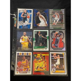 (9)high Grade Basketball Superstars With 2 Lebron