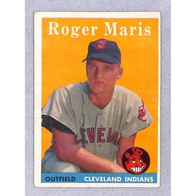 1958 Topps #47 Roger Maris Rookie