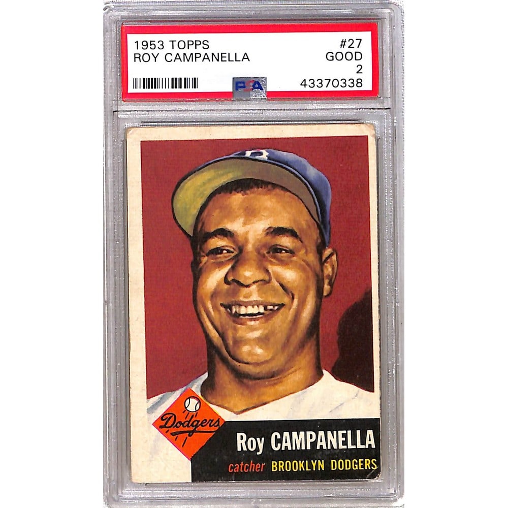 1953 Topps Roy Campanella Psa 2 (1 of 2)