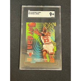 1997-98 Skybox Z Force Michael Jordan Sgc 9