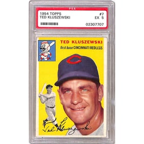 1954 Topps Ted Kluszewski Psa 5
