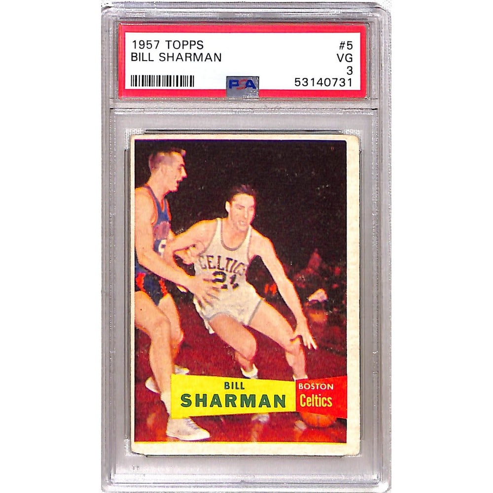 1957 Topps Bill Sharman Psa 3 (1 of 2)