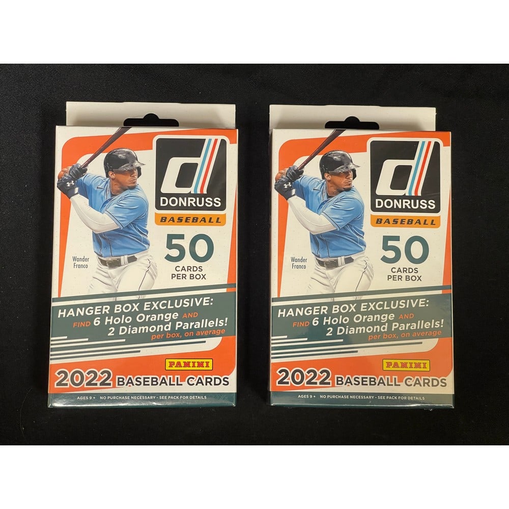 (2) 2022 Donruss Baseball Sealed Hanger Boxes (1 of 1)