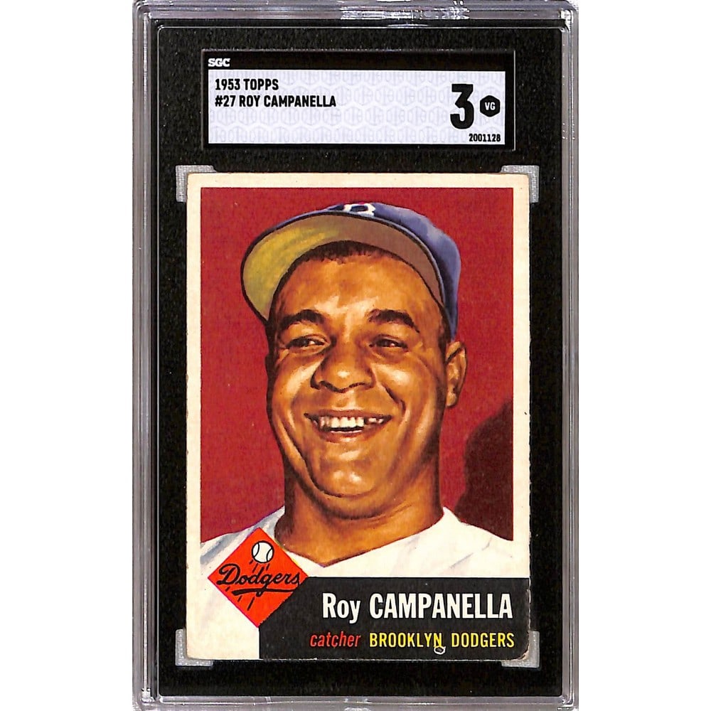 1953 Topps Roy Campanella Sgc 3 (1 of 2)