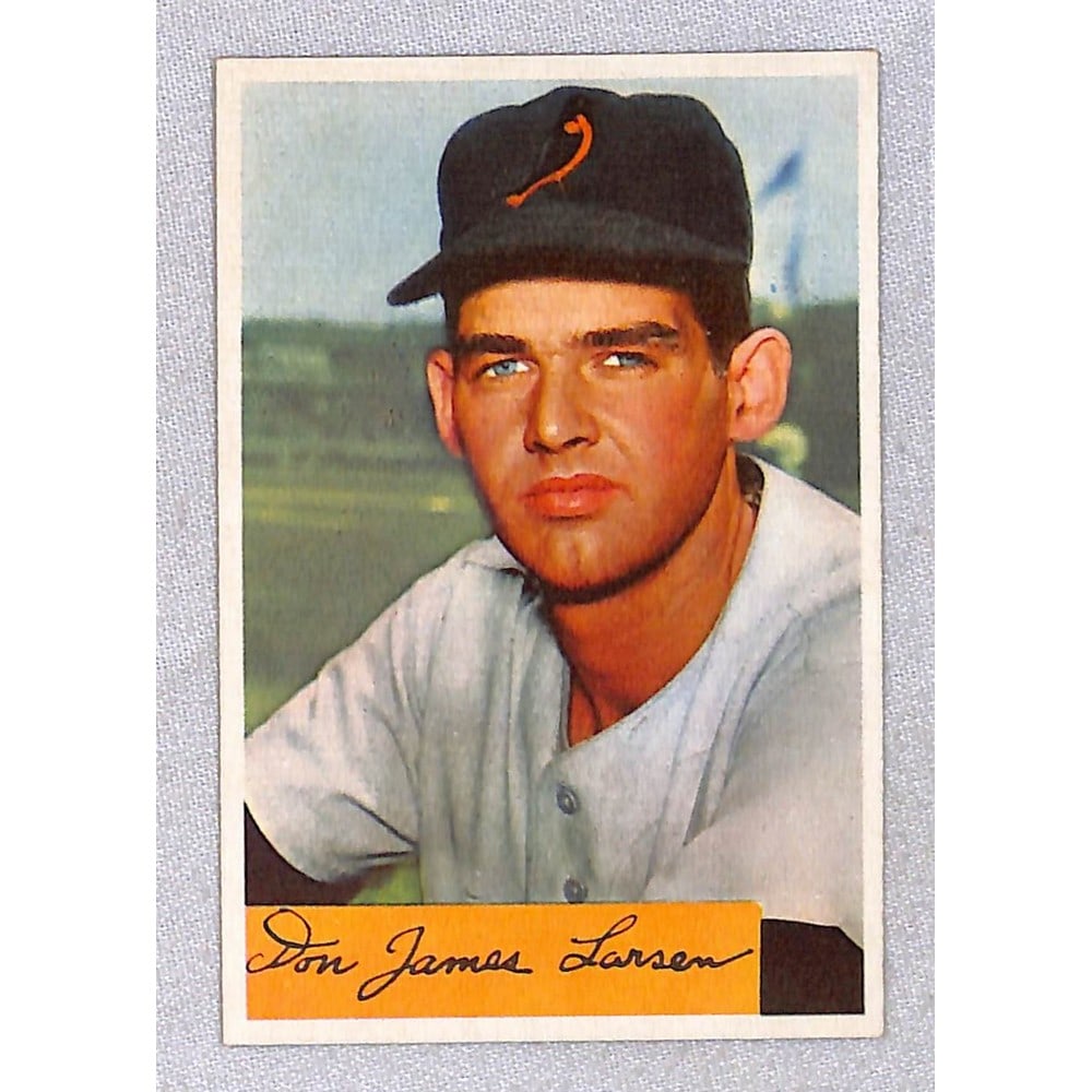 1954 Bowman Don Larsen High Grade (1 of 2)