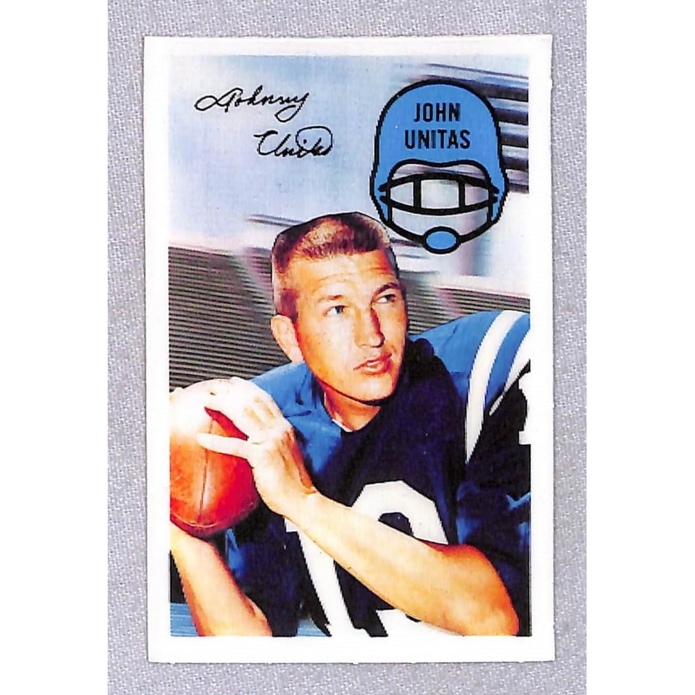 1970 Kellogg's #55 Johnny Unitas (1 of 2)