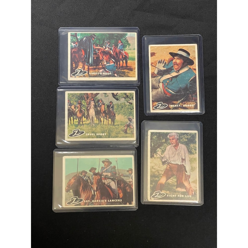 1956 Topps Zorro Complete Set 1-88 (1 of 3)