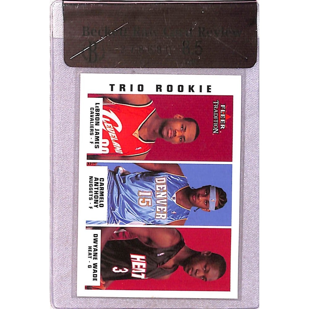 2003 Fleer Tradition Rookie Lebron James/wade (1 of 2)