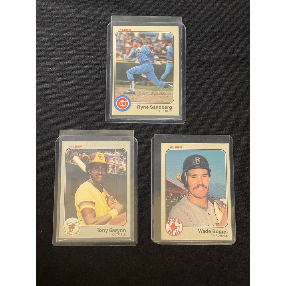 1983 Fleer Baseball Complete Set High Grade (1 of 3)