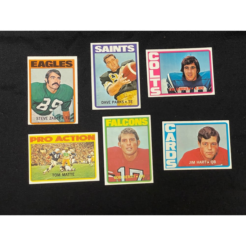 1972 Topps Football Lot (110) Roger Staubach Rc (1 of 3)